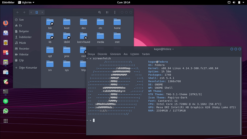 Fedora & Fluxbox